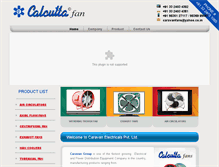 Tablet Screenshot of calcuttafans.com